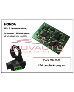 Emulador inmobilizador HONDA HIS-5 / HLIS-5 V2 para sistemas basados Megamos 48