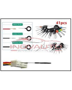 Herramientas para desmontar Terminales de conectores electricos- Kit 41 Piezas