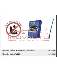 Emulador de sensor de asiento (sin opción de desactivación airbag) MERCEDES W211 (2002- 2003)