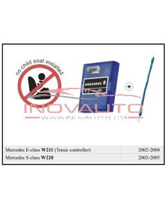 Emulador de sensor de asiento (sin opción de desactivación airbag) MERCEDES W211  (2002-2004) W220 (2003-2005) Clixe 5