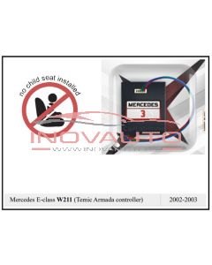 Emulador de sensor de asiento (sin opción de desactivación airbag) MERCEDES W211 Temic Armada (2002-2003)