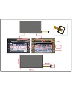 Pantalla Tactil para LCD DVD/GPS 6.5"" Ford Lincoln LTA065B1D1F