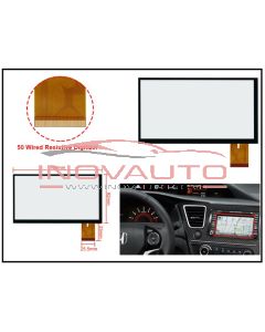Pantalla Tactil para LCD 7'' Radio GPS 9 geracion Honda Civic 2012-2015  