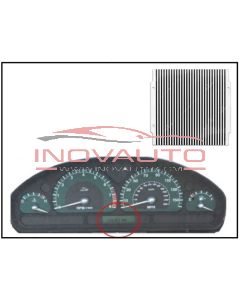 Nappe d'écran LCD Tableau de Bord Jaguar S-Type (2001-2003)