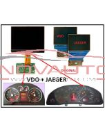 Ecrans LCD Pour Tableau de Bord VDO / Jaeger Groupe VAG Version amélioré (functione sur combinne montre analogic)