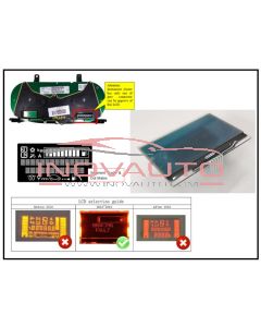 LCD Display for Dashboard  Renault Trafic 2 X83 BOX 