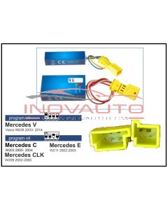 MERCEDES SRS with plug 3 PIN Seat Occupancy Sensor Emulator for W639 W203 W209 W211