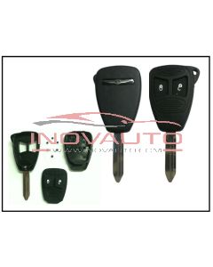 Chrysler / Dodge/  Jeep KEY SHELL for  2 Button Remote Key with Blade SY22