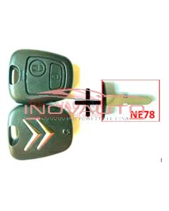 Citroen  2 Button REMOTE 434Mhz with or without Blade NE78 