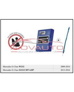 Seat Occupancy Sensor Emulator without installed child seat MERCEDES W212 (2009-2016) S212 C207 (2013-2016) Clixe N8