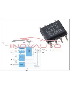 TJA1051 High-speed CAN transceiver SOIC8