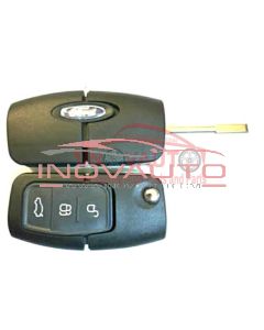 Ford key shell for 3 Button Remote with Blade F021