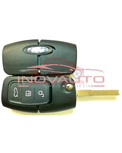 Ford 3 Button Remote 433Mhz  4D63 CHIP Blade HU101 confort