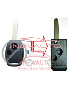 Honda 2 button Transform Flip Key blade HON66