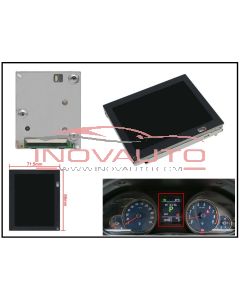 LCD Display For Dashboard Maserati Quattroporte GranTurismo / GranCabrio