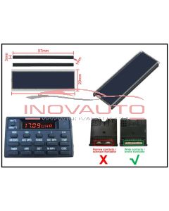 LCD Display for RADIO BMW BC4 OBC 16 Button