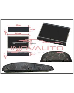 LCD Display for Dashboard Audi 80 100 200 A3 A4 A6