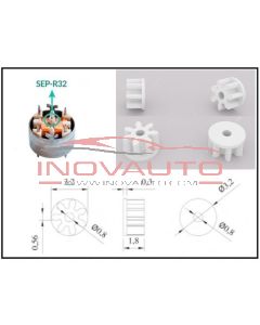 Gear Wheel 7 teeth for Instrument-Dashboard Audi VW SEAT SKODA