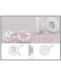 Gear Wheel 16 Ext + 20 Int Teeth for Instrument-Dashboard Mercedes S W126 SL R107