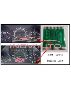 Flat LCD Connector for Dash Displays RIGHT Mercedes Benz Class E- W210 C-W202 CLK-W208 Low cost