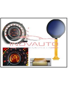 LCD Display for Dashboard Fiat 500, 500, 595, 695  Abarth 2007-2014 COG-VLIT 1229B-01