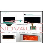 LCD Display for Multifunction  Borg Johnson Magneti Marelli PSA Fiat Lancia (Negative Version)