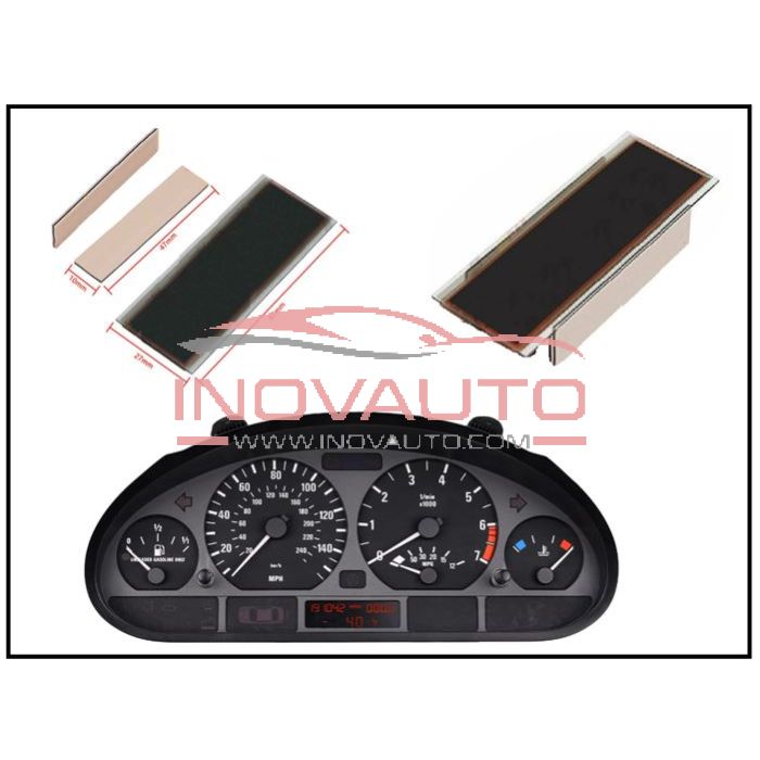 LCD Display for Dashboard BMW E46 Center