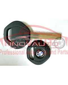 BMW Carcaça de chave Transponder com lamina HU92 com logotipo de metal