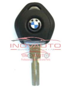 BMW Carcaça de chave 1 botão com luz led lamina 4 vias HU58