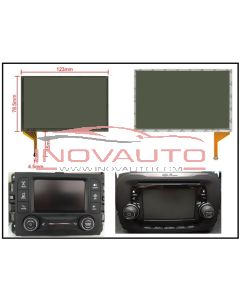 Ecrã Tactil para LCD DVD/GPS 5" Fiat,Alfa, Lancia Navi LQ050T5DW02
