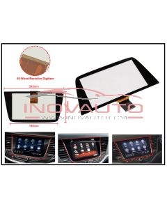 Ecrã Tactil para LCD DVD/GPS Radio 8" Opel Vauxhall Chevrolet Buik LQ080Y5DZ10, LQ080Y5DZ06