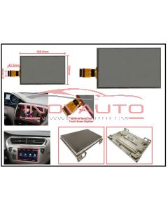 Ecrã Tactil para LCD DVD/GPS CID Continental 9812046980-01 Citroen Elysee Peugeot 208 2008